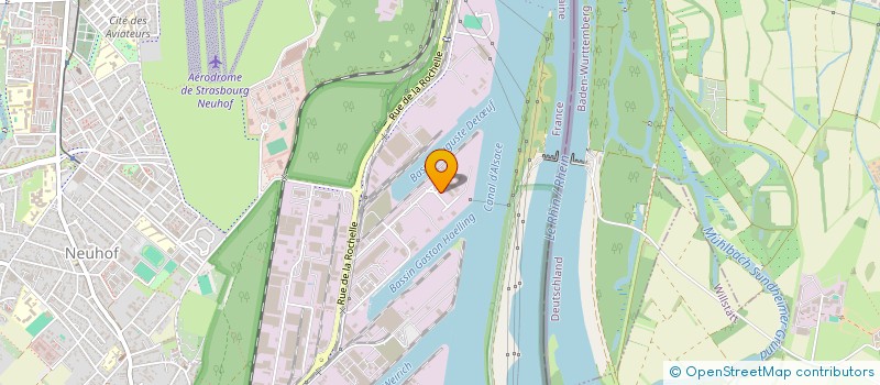 localisation de l'entreprise SCI LA CENTRALE  STRASBOURG