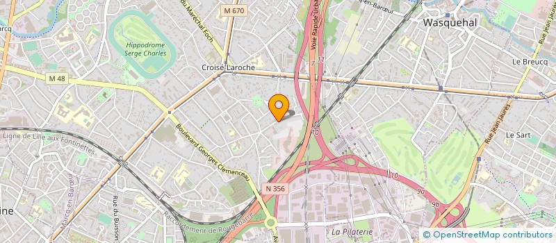 localisation de l'entreprise SCI LA CEPBA LE MORVAN à MARCQ-EN-BARŒUL