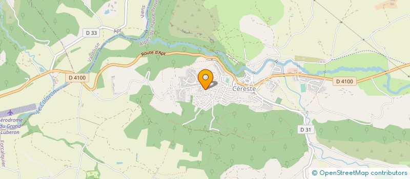 localisation de l'entreprise SCI LA CERESTAINE  CERESTE-EN-LUBERON