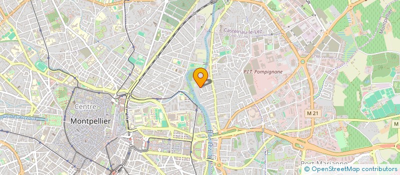 localisation de l'entreprise SCI LA CERISAIE à MONTPELLIER