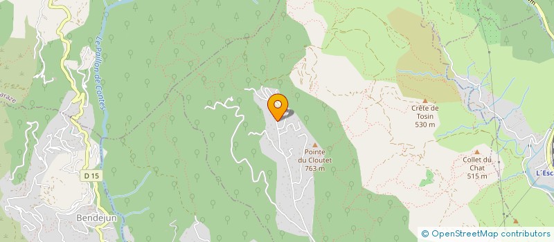 localisation de l'entreprise SCI LA CERISAIE  BERRE-LES-ALPES
