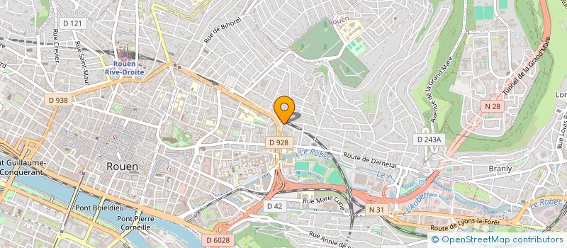 localisation de l'entreprise SCI LA CERISAIE ORTHO à ROUEN