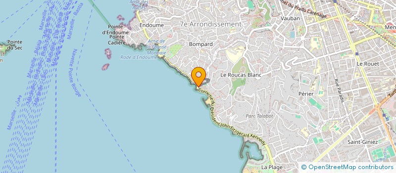 localisation de l'entreprise SCI LA CERISE à MARSEILLE