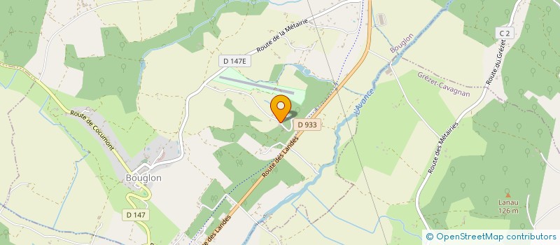 localisation de l'entreprise SCI LA CERISERAIE  BOUGLON