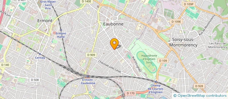 localisation de l'entreprise SCI LA CHABANNE à EAUBONNE