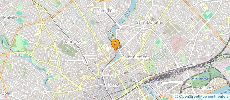localisation de l'entreprise SCI LA CHABATAR à NANTES