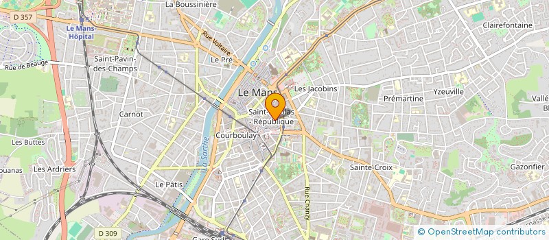 localisation de l'entreprise SCI LA CHADRANNE  CHANGE