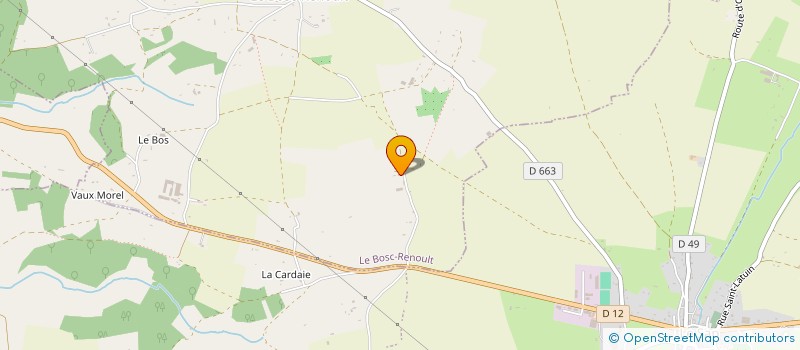 localisation de l'entreprise SCI LA CHAINAIE à LA FERTE-EN-OUCHE