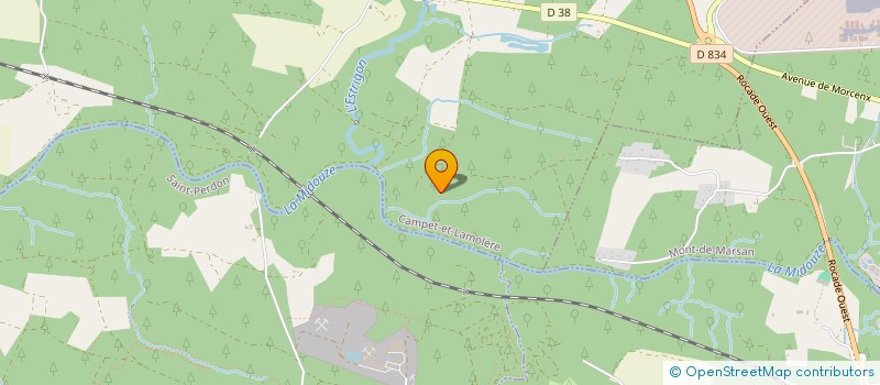 localisation de l'entreprise SCI LA CHAINERAIE  CAMPET-ET-LAMOLERE