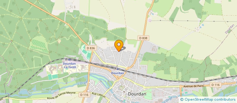 localisation de l'entreprise SCI LA CHALOUETTE  DOURDAN