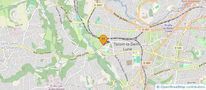 localisation de l'entreprise SCI LA CHALP BESSANS  TASSIN-LA-DEMI-LUNE