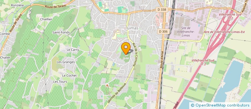 localisation de l'entreprise SCI LA CHAMADE  LIMAS