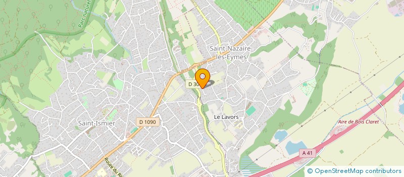 localisation de l'entreprise SCI LA CHAMOTTE  SAINT-NAZAIRE-LES-EYMES