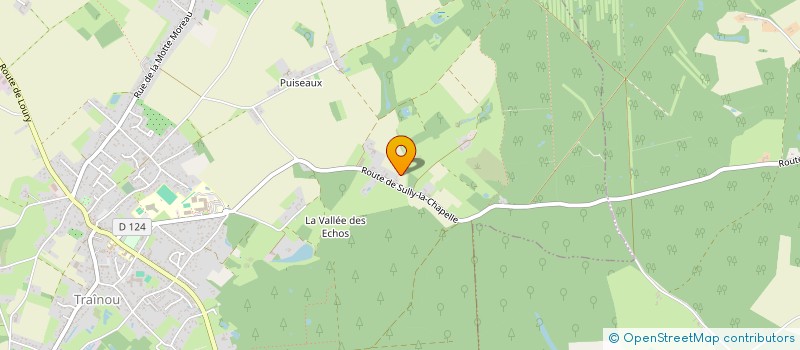 localisation de l'entreprise SCI LA CHAMPAGNE à TRAINOU