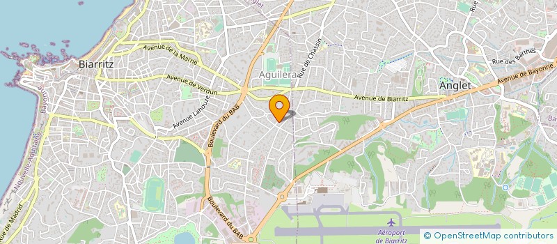 localisation de l'entreprise SCI LA CHANTERAIE à BAYONNE