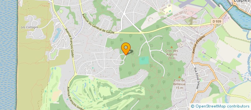 localisation de l'entreprise SCI LA CHANTILLY à LE TOUQUET-PARIS-PLAGE