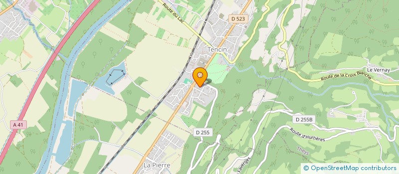 localisation de l'entreprise SCI LA CHAPELIERE  CRETS EN BELLEDONNE