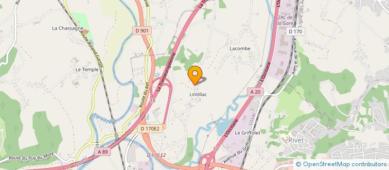 localisation de l'entreprise SCI LA CHAPELLE  SAINTE FEREOLE