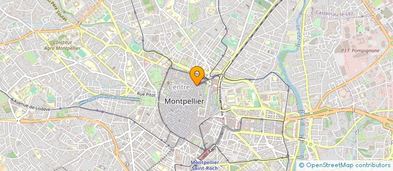 localisation de l'entreprise SCI LA CHAPELLE à MONTPELLIER