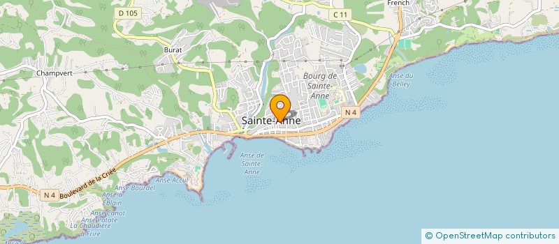 localisation de l'entreprise SCI LA CHAPELLE  SAINTE-ANNE