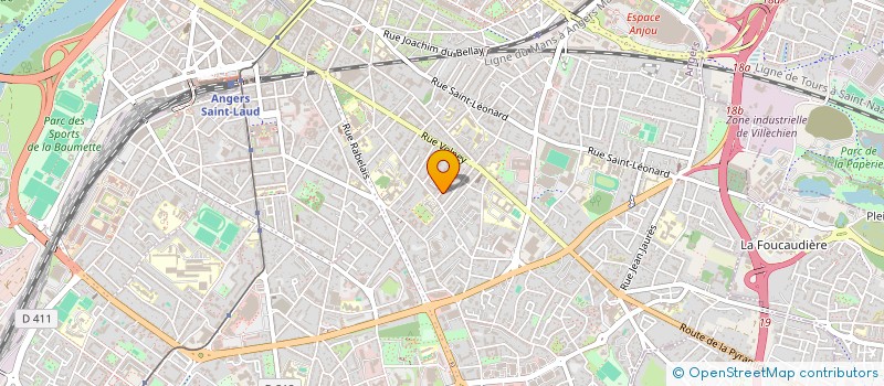 localisation de l'entreprise SCI LA CHAPELLE à ANGERS
