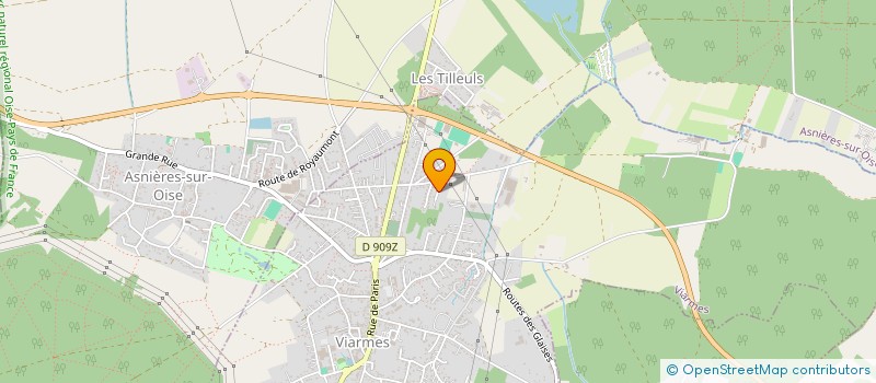 localisation de l'entreprise SCI LA CHAPELLE  VIARMES