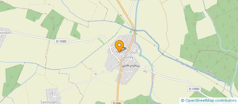 localisation de l'entreprise SCI LA CHAPELLE  SAVOUGES