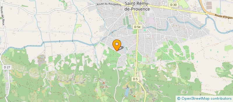 localisation de l'entreprise SCI LA CHAPELLE à ST REMY DE PROVENCE