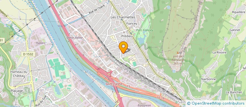 localisation de l'entreprise SCI LA CHAPELLE  SAINT-EGREVE