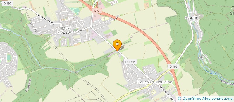 localisation de l'entreprise SCI LA CHAPELLE  HAUCOURT-MOULAINE