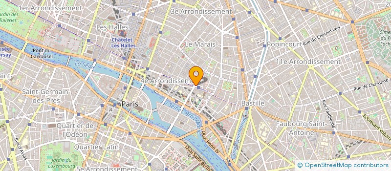 localisation de l'entreprise SCI LA CHAPELLE  PARIS