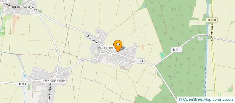 localisation de l'entreprise SCI LA CHAPELLE  FORTSCHWIHR