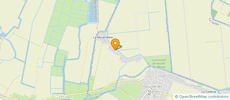 localisation de l'entreprise SCI LA CHAPELLE  CHAILLE-LES-MARAIS