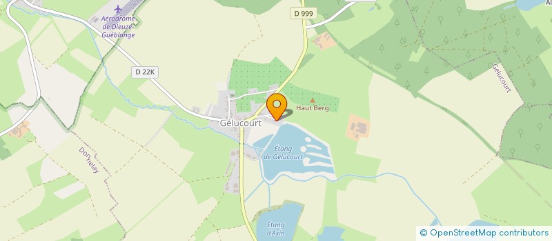 localisation de l'entreprise SCI LA CHAPELLE DES TEMPLIERS  GELUCOURT