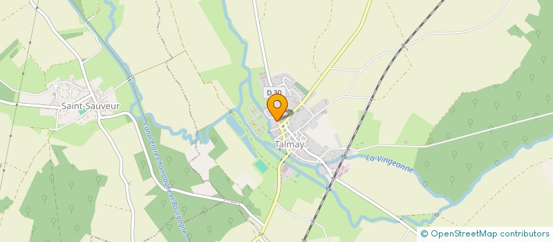 localisation de l'entreprise SCI LA CHAPELLE DU FRENE  TALMAY
