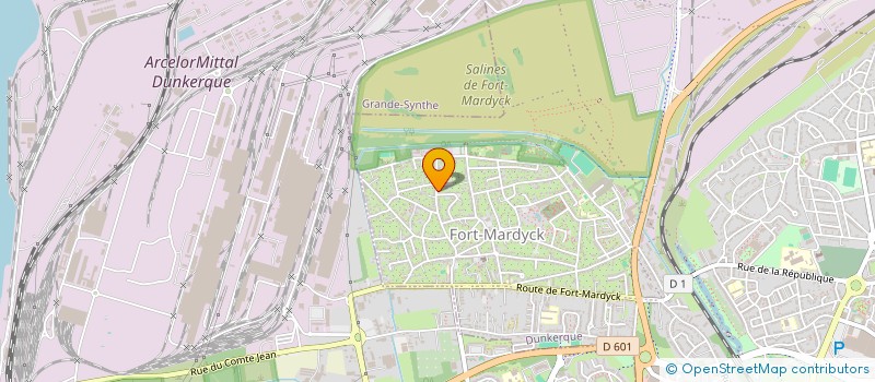 localisation de l'entreprise SCI LA CHAPELLE LEGALE à DUNKERQUE