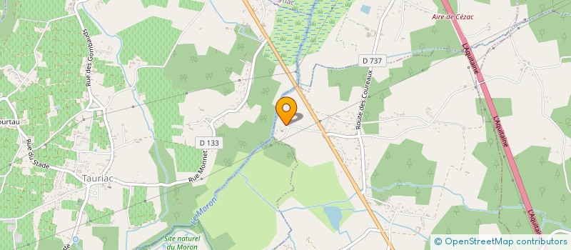 localisation de l'entreprise SCI LA CHAPELLE MAGRIGNE  SAINT-LAURENT-D'ARCE