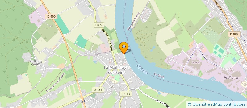 localisation de l'entreprise SCI LA CHAPELLE MAILLERAYE SUR SEINE  ARELAUNE-EN-SEINE