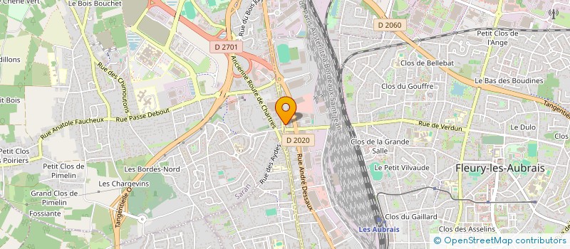 localisation de l'entreprise SCI LA CHAPELLE VIEILLE à FLEURY LES AUBRAIS