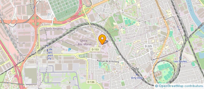 localisation de l'entreprise SCI LA CHARCUT'  ORLY