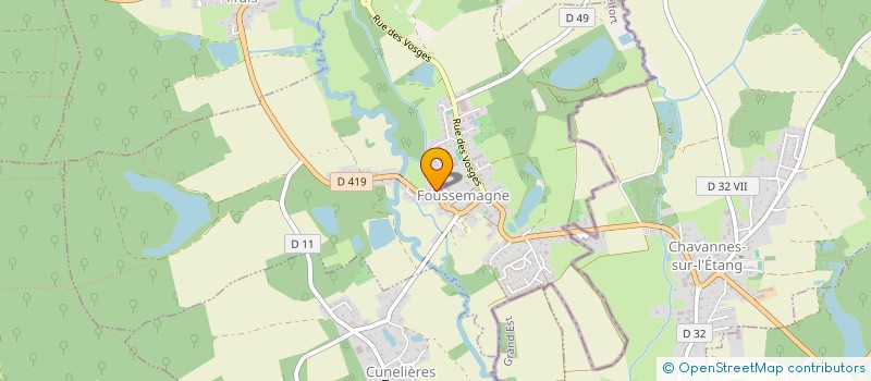 localisation de l'entreprise SCI LA CHARMANTE  FRANKEN