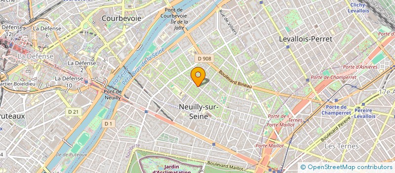 localisation de l'entreprise SCI LA CHARMEUSE DE NEUILLY à NEUILLY-SUR-SEINE