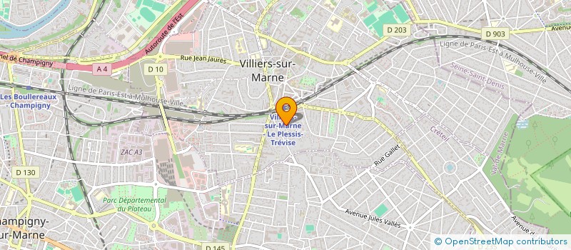 localisation de l'entreprise SCI LA CHARMILLE  VILLIERS-SUR-MARNE