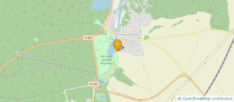 localisation de l'entreprise SCI LA CHARMILLE  ERMENONVILLE