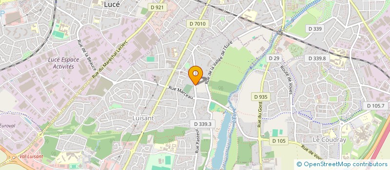 localisation de l'entreprise SCI LA CHARMOISE à LUISANT
