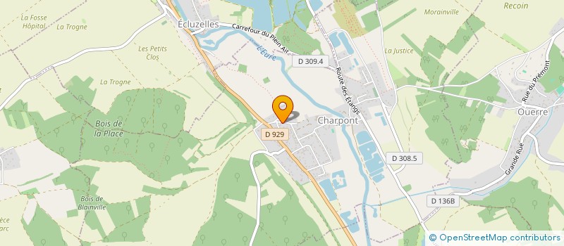 localisation de l'entreprise SCI LA CHARPONNE à CHARPONT