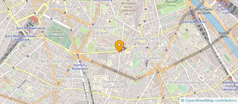 localisation de l'entreprise SCI LA CHARRETONNE à PARIS