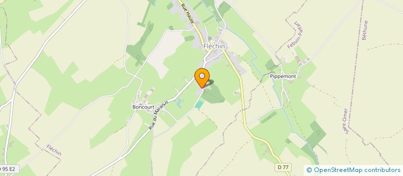 localisation de l'entreprise SCI LA CHASPIA  FLECHIN