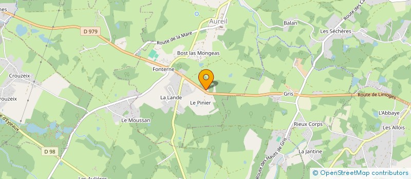 localisation de l'entreprise SCI LA CHATAIGNERAIE à EYJEAUX