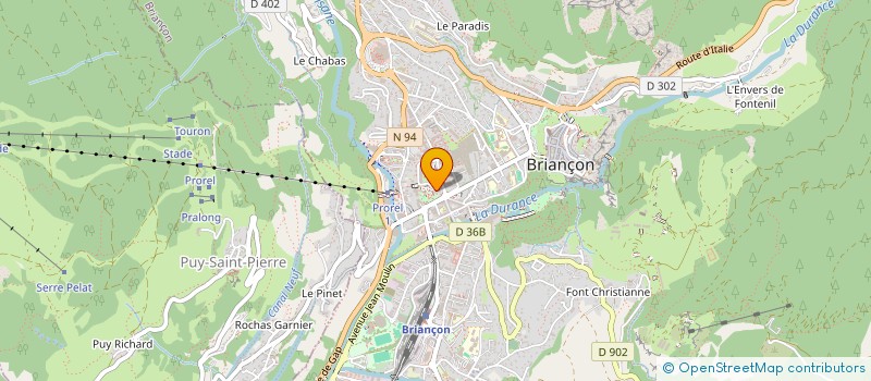 localisation de l'entreprise SCI LA CHATAIGNERAIE à BRIANCON